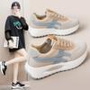 New Spring and Summer Versatile Dad Shoes Casual Mesh Shoes Breathable Height-enhancing Thick Sole Women's Shoes Sports Trend
