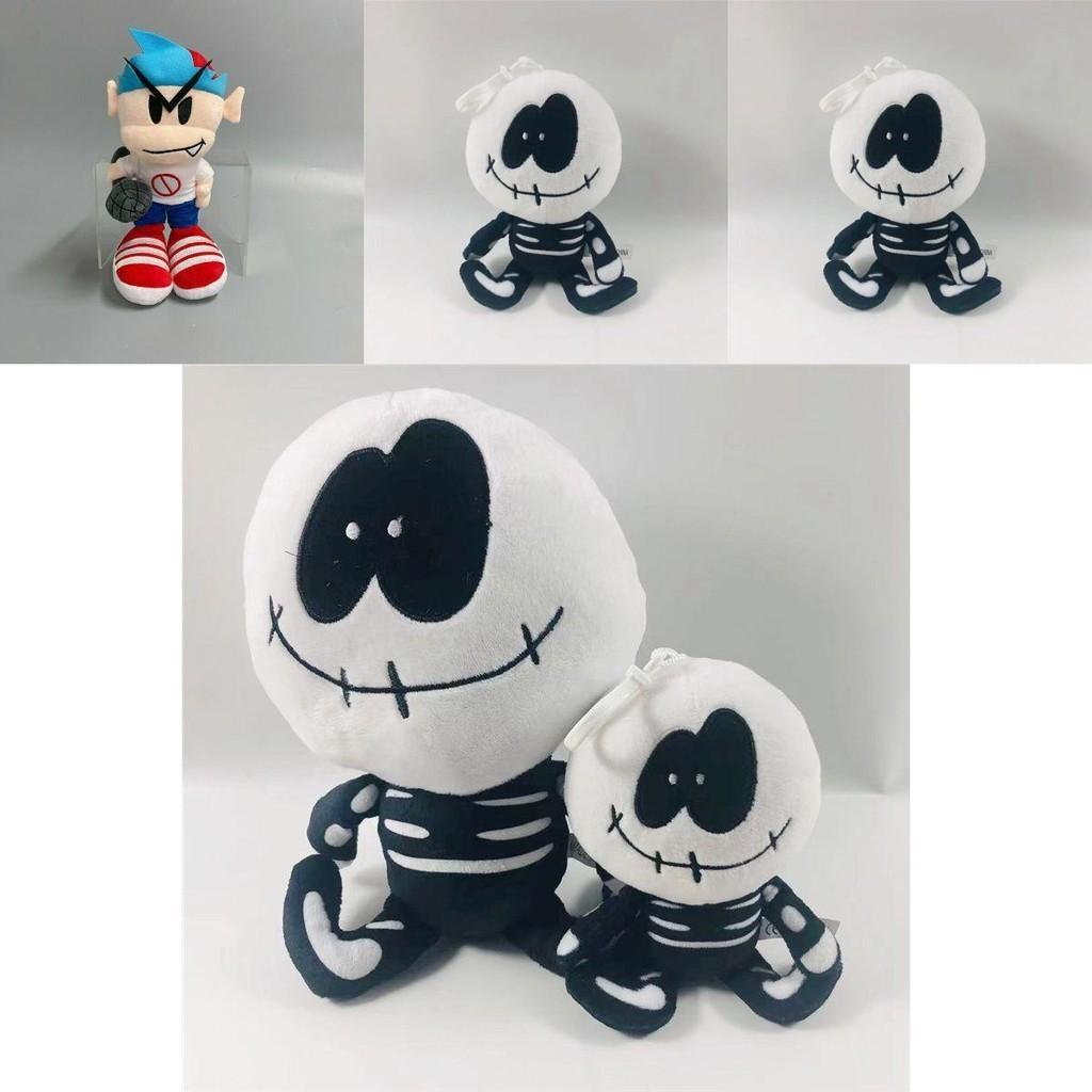 Плюшевая игрушка Friday Night Funkin' Невероятно мягкая Кукла Fnf Whitty и Бойфренд Лимонный Демон для детей