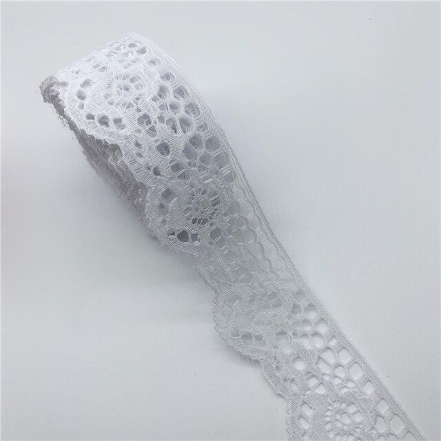 5 ярдов 38 мм кружевная лента, ремесленные изделия, вышитая кружевная бейка, лента ручной работы, кружевные украшения, сделай сам, швейная ткань, французская кружевная ткань
