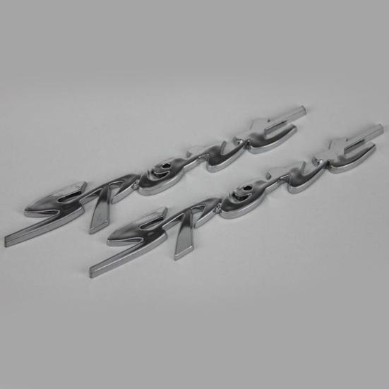 3D Автомобиль Спорт Дизайн Авто Буква Форма Автомобиль Наклейка Наклейка Декор