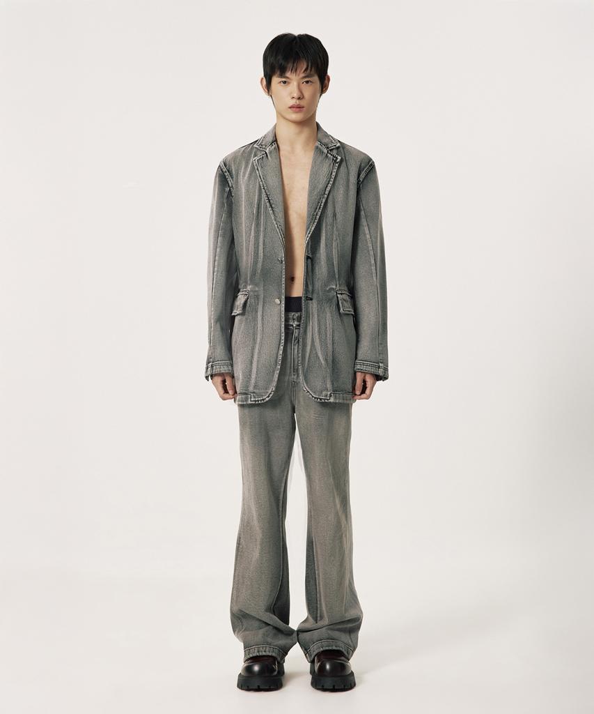 Mtw Disco Glare Grey Shadow Wash Jacket