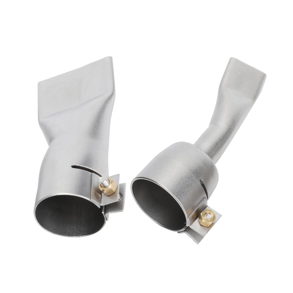 2 шт. Плоская насадка для сварочного пистолета 20 мм маленькая 40 мм большая насадка для сварочного инструмента из нержавеющей стали