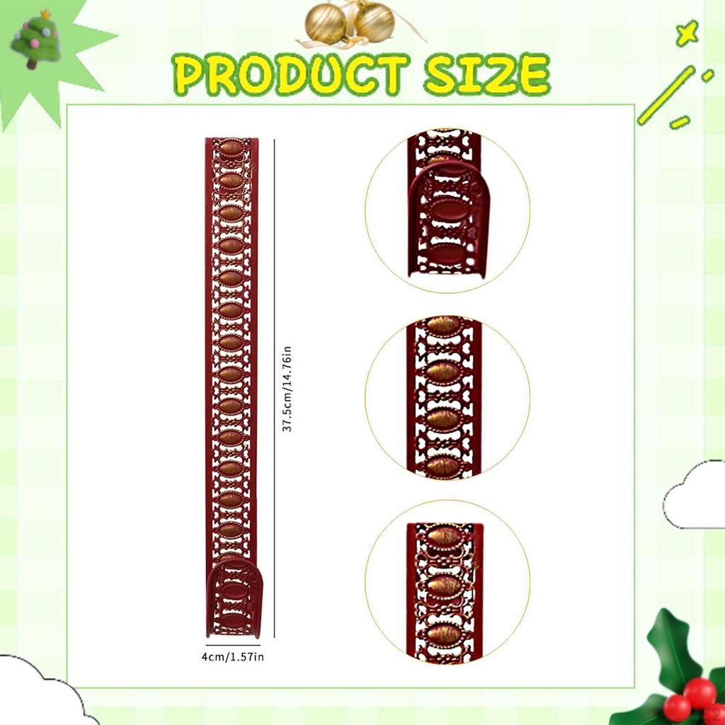 Вешалка для венка на входную дверь Рождественская Устойчивая над крючком Украшение