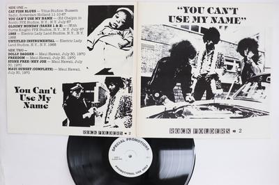 Виниловая пластинка JIMI HENDRIX You Cant Use My Name Q9020PRO ROCK FOLDERS 1983 США Рок Б/у