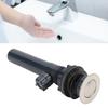 Stainless Steel Sink Drain Assembly Push Bounce Bathroom Sink Stopper  For Sink With Overflow