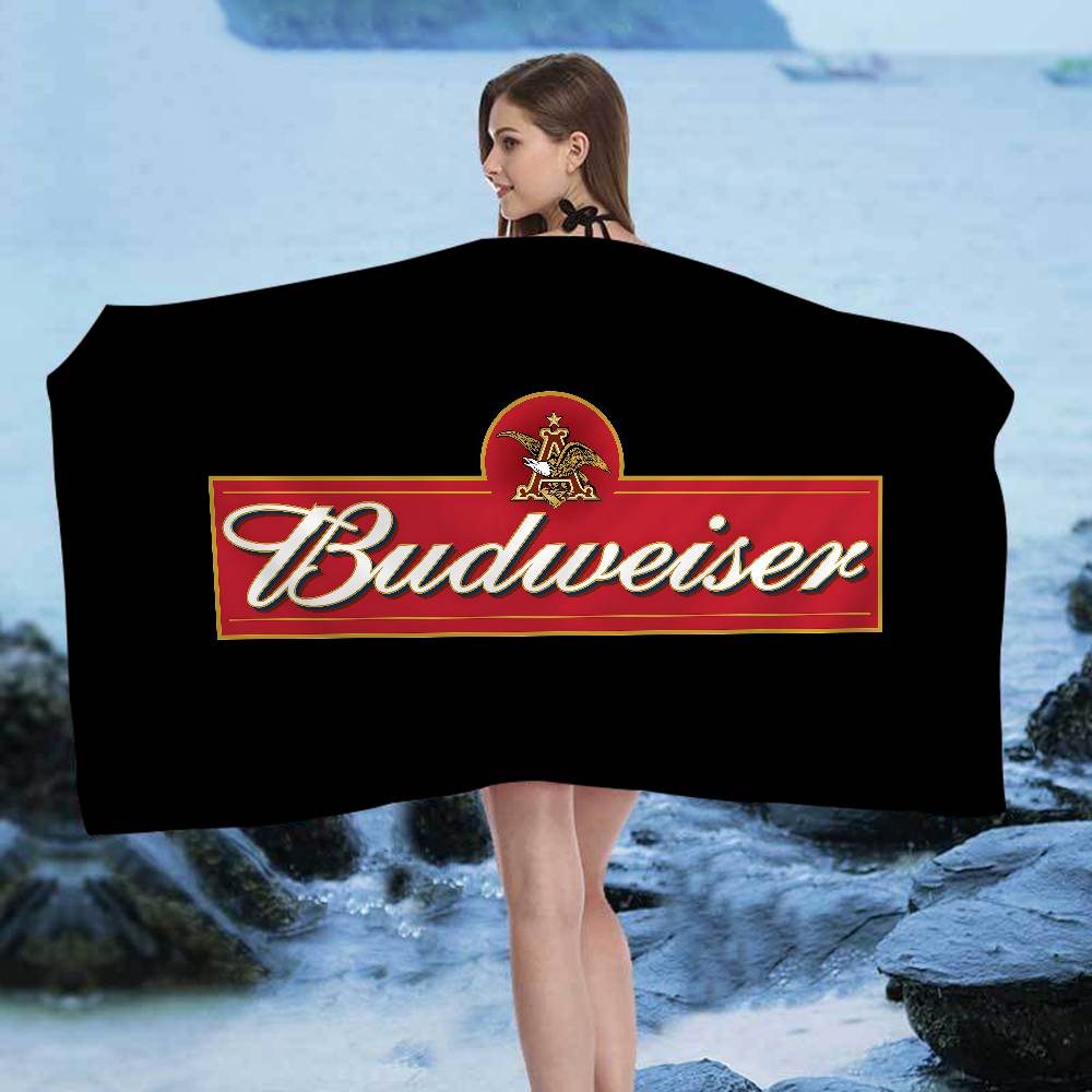 Король Пива B-Budweiser Пляжное Полотенце Цветные Полотенца Для Ванны Для Девочки Микрофибра Быстросохнущее Без Песка Пляж Йога Спа Тренажерный Зал Бассейн