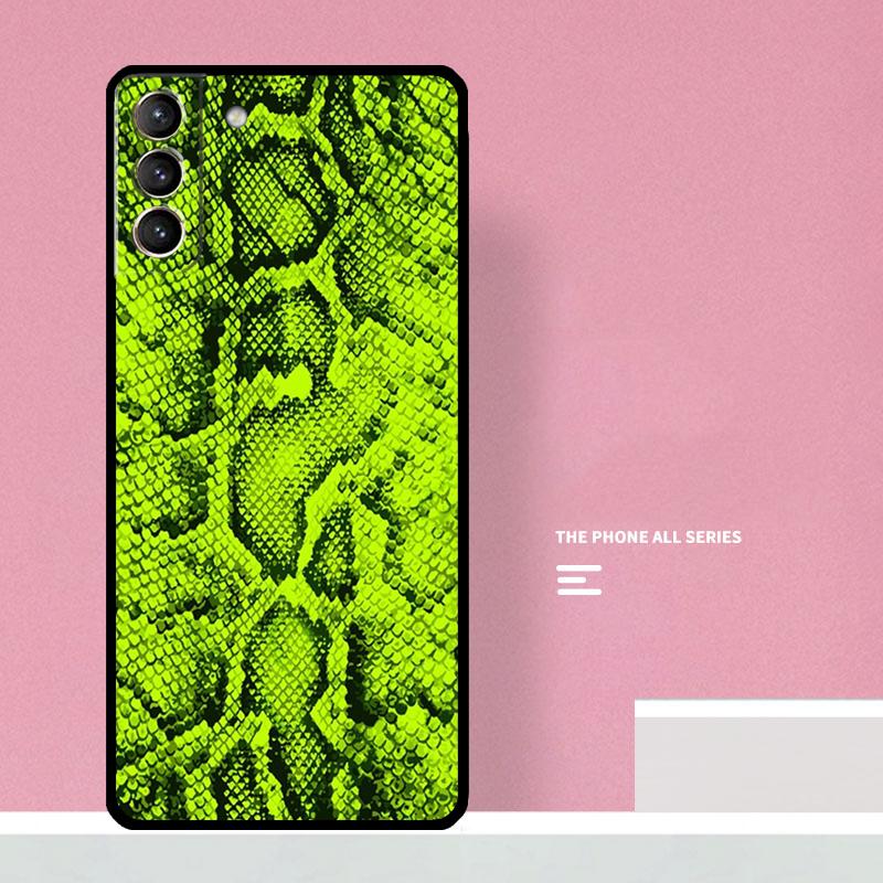 Чехол для телефона с принтом под змеиную кожу Для Samsung Galaxy S26 S23 Ultra S20 S21 S22 S24 S25 Plus S10 S25 FE Чехол Coque