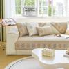 Four Seasons Sofa Cushion Embroidered Anti Slip Simple Modern Solid Color Fabric Universal Seat Cushion Sofa Cover Cover Cloth Scarf