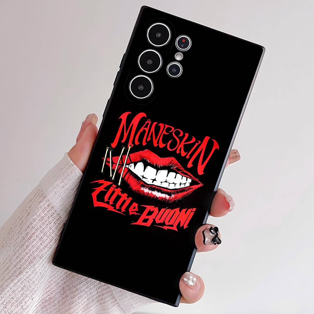 Чехол для телефона M-Maneskin Дамиано Давида для Samsung Серии S S21 S22 S23 S24 S25 FE Plus Ultra, Мягкий ТПУ, Дружелюбный к коже Чехол