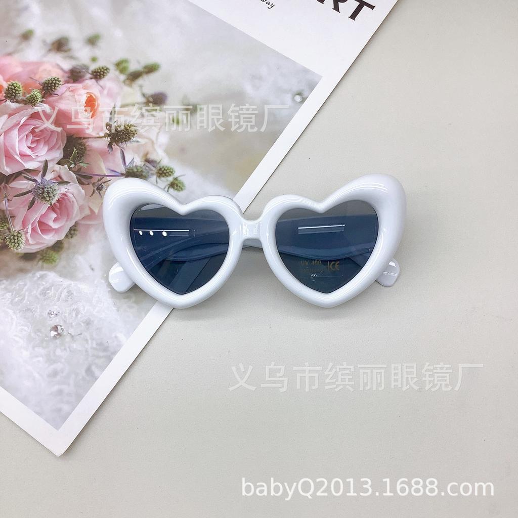 Модные детские солнцезащитные очки, милые солнцезащитные очки Love Baby, солнцезащитные очки для мальчиков и девочек, солнцезащитные очки с защитой от ультрафиолета