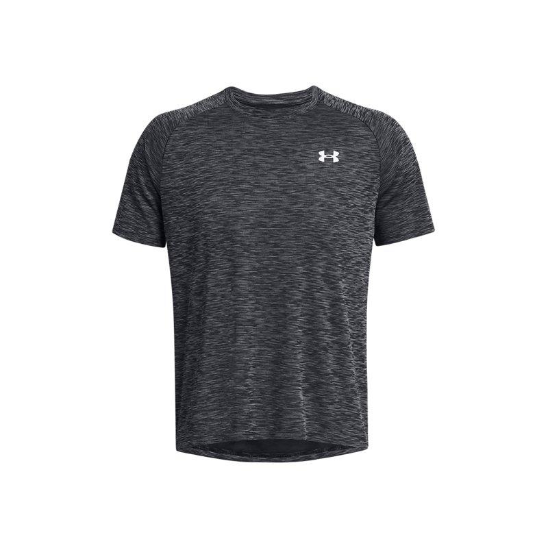 Under Armour Футболка свободного кроя с круглым вырезом и коротким рукавом с логотипом, цвет черный, для мужчин 1382796-001