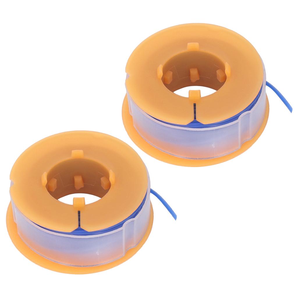 2Pcs Lawn Mower Spool Line Nylon Trimmer Accessories Replacement Fit for BOSCH ART 30 ART 30FA Blue