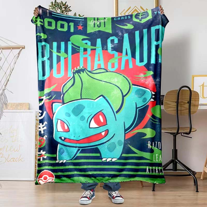 A Pikachu-patterned Blanket Is Perfect for Laying on A Bed or For Various Other Occasions, Making It A Perfect Gift Choice.