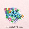 5Pcs/Lot Coconut Girl Summer Slogan Iron on Patches - Embroidered Patches on Clothes Bags Hats Jackets Decor