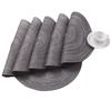 6-piece Set Meal Mat Woven Round Mat Tableware Cup Pad Woven