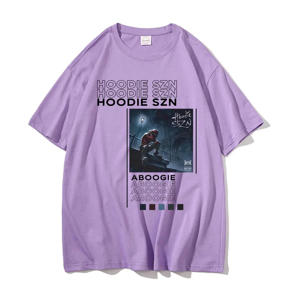 Графическая футболка A Boogie Wit Da Hoodie Szn Летняя Обычная Мужская Повседневная Оверсайз Футболки Мужчины Женщины Хип-Хоп Винтажная Футболка