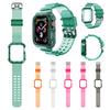 Clear Tpu Sport Strap For Apple Watch Series 1/2/3/4/5/6/7/se Adjustable And Precise Cutouts