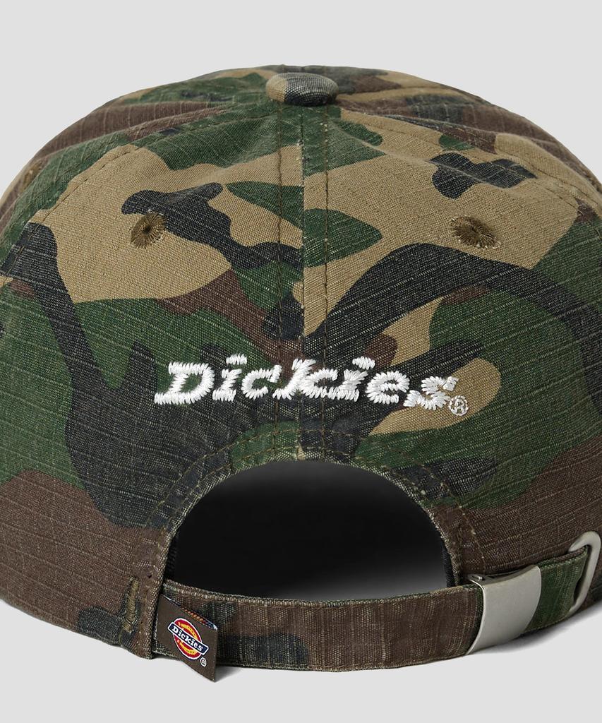 DICKIES Big Logo Washed Ball Cap Camo