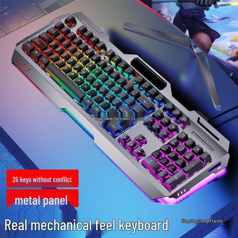 Pioneer GX80 Wired Gaming Set: Mechanical Feel Keyboard, Mouse & Headset for Office & E-sports.