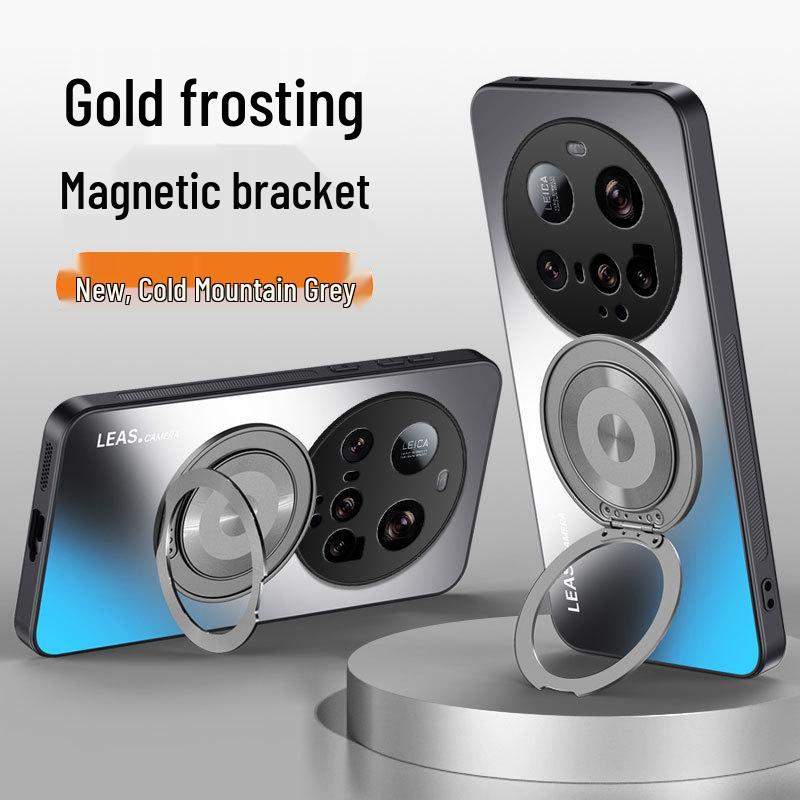 Противоударный чехол Xiaomi 17Pro/14/15T с подставкой 360° и матовым дизайном