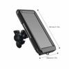 Waterproof Motorcycle Phone Mount, 360° Adjustable Bike Handlebar Holder for Smartphones with Anti-Shock for Navigation