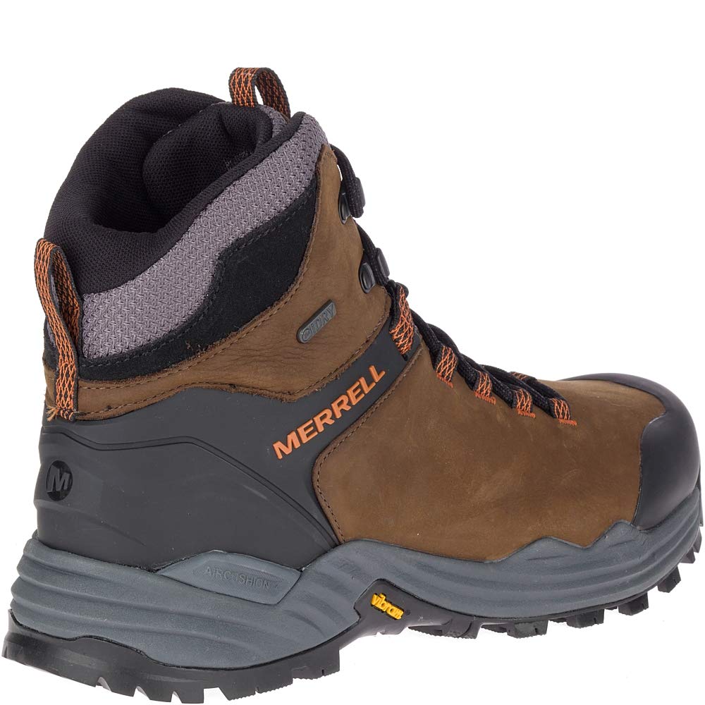 Мужские водонепроницаемые походные ботинки Merrell PHASERBOUND 2 Tall, цвет Dark Earth, 7