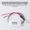 Фотоэлектрический датчик-выключатель с управлением светом, DC 12V/24V AC 100-260V, для улицы, защита от дождя и молнии, интеллектуальный датчик с задержкой