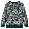 Sweatshirt pour enfants vert foncé 92/104/116/128/140