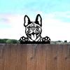 1 шт. Металлический садовый колышек Ultimate Dog Steel Silhouette - идеальное украшение на открытом воздухе и подарок на день рождения