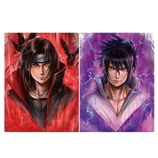 3D-лентикулярная аниме-картина: Академия Героев Наруто и Ван Пис