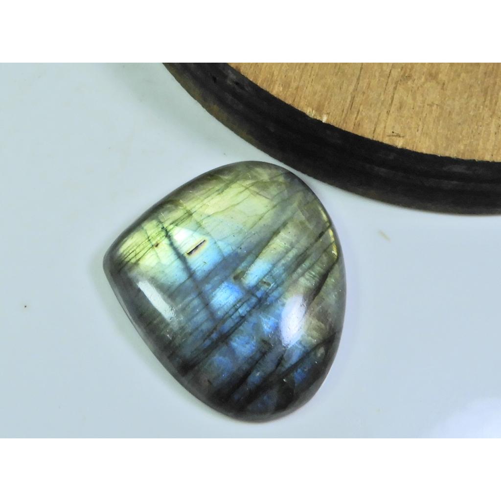 36X39X07MM Natural Labradorite Multi Pear Cabochon Loose Gemstone 82Cts. B-40