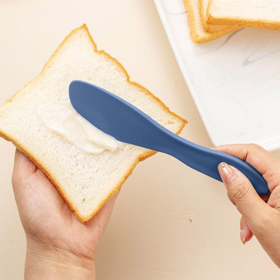 2Pcs Plastic Cake Spatula Food-Grade PP Material Colorful Multifunctional Easy-to-operate Rounded Corner Scraper