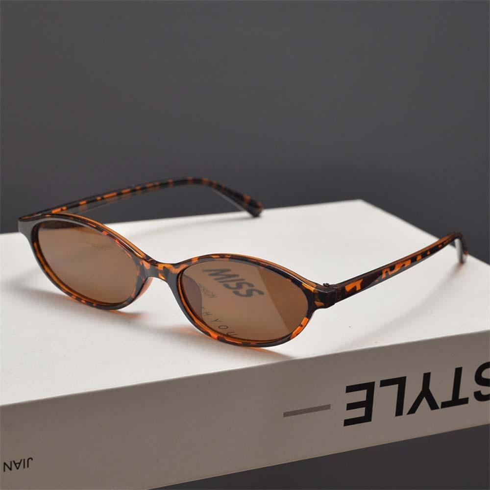 Leopard Print Women HD Sunglasses Retro Anti-UV Glasses New Cat Eye Sunnies  Daily
