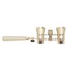 Opera Glasses Binoculars with Handle 3X25 Metal Portable Theater Glasses for Watching Drama Stage Play Art Performance