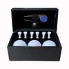Luxury Leather Golf Gift Set, Custom High Quality Divot Tool, Golf Balls and Tees Storage Box, Premium Golf Souvenir Present
