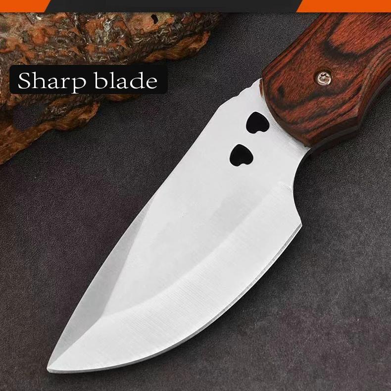 Stainless Steel Boning Knife Camping Knife Carving Knife Mongolian Hand-forged Kitchen Knife Multi-purpose Outdoor Portable with Knife Set