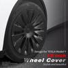 4 шт. колпачки для колес 19 дюймов колпак ступицы производительность автомобильный сменный колпак ступицы полный обод крышка для Tesla Model Y 2018-2025 аксессуары