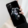 Чехол для телефона 'Астронавт Звездный Космос' Для iPhone 17 Pro Max 14 13 12 11 15 16 Pro Max mini 15 16 Plus 16e 17 Air Cover