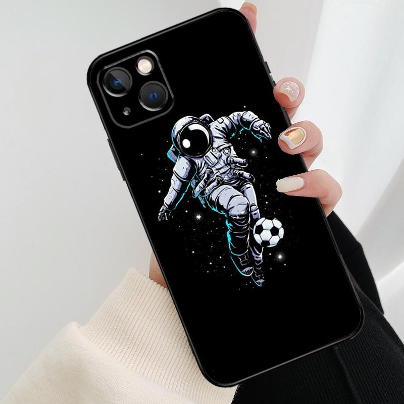 Чехол для телефона 'Астронавт Звездный Космос' Для iPhone 17 Pro Max 14 13 12 11 15 16 Pro Max mini 15 16 Plus 16e 17 Air Cover