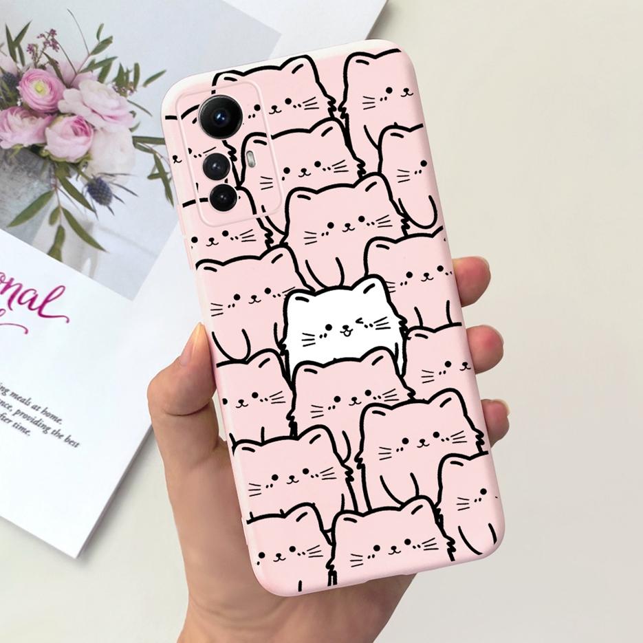Чехол для Xiaomi Redmi Note 12s Милый Модный Мультяшный Задняя Крышка 6.43'' Мягкий ТПУ Чехол для Телефона Для Redmi Note 12S Note12s Fundas Capa
