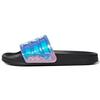 Adilette Shower Slides Comfortable Fashion Rubber Sole Non-Slip Slide Sandals Women Slides Black Blue Purple FY8178