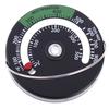 Magnetic Fireplace Stove Thermometer Embedded Fire Place Temperature Monitor For Oven Flue Pipe