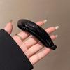Korean Style Vertical Clip Hairpin Korean Hair Clip Sweet Plastic Banana Clip  Women