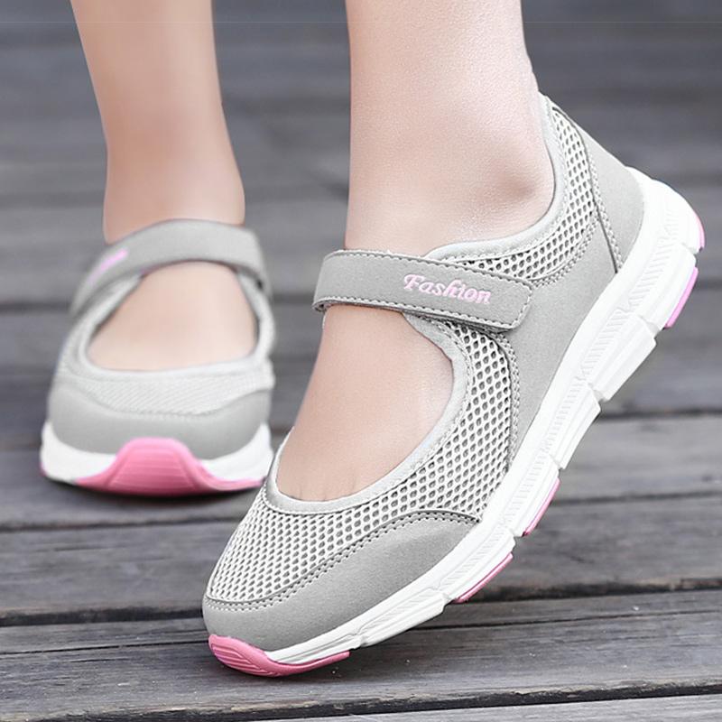 Fashion Flat Shoes For Women Light Breathable Autumn Summer Footwear Comfortable Flats Women Moccasins Zapatos Mujeres Mary Jane Shoes