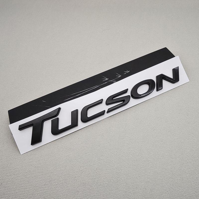 rlapg3 3D ABS SONATA TUCSON Styling Car Logo Letter Decal Tail Rear Trunk Emblem Badge Sticker For Hyundai Auto Decoration Accessories
