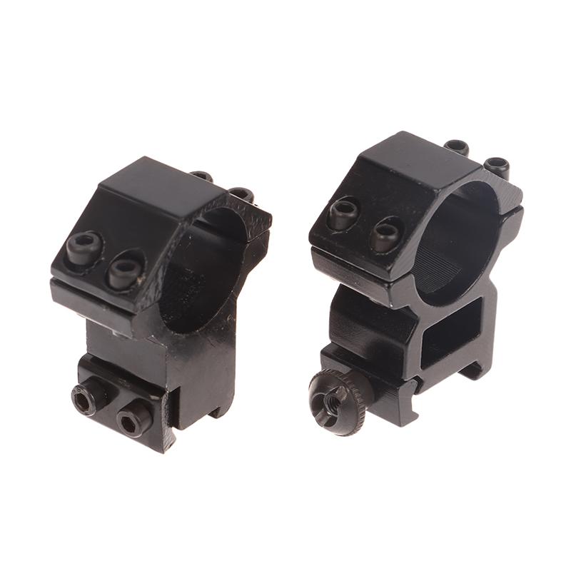 Hunting Quick Release Scope Mount Holder 25.4Mm 1" Rings For 11Mm/20Mm Weaver/Picatinny Rail Scope Mount For Torch Light