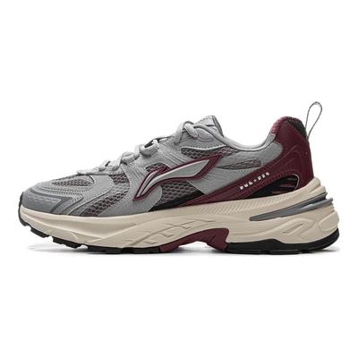 Li Ning Beichen 2K Y2K Millennium Style Удобные универсальные ретро толстые подошвы, увеличивающие рост, нескользящие, износостойкие, низкие туфли для пап AGCU323-2