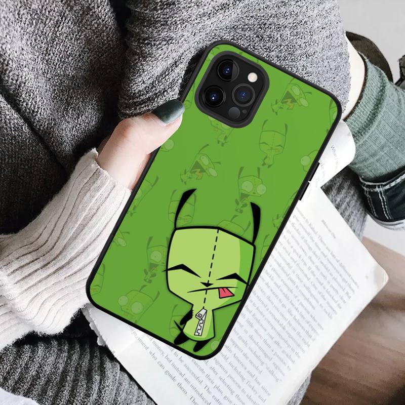 Чехол для телефона YNDFCNB Invader Zim для iPhone 11 12 13 Mini Pro Max 8 7 6 6S Plus X 5 SE 2020 XR XS Funda Case