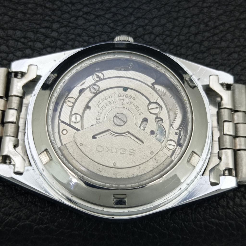 ЯПОНСКИЕ ВИНТАЖНЫЕ ОТРЕМОНТИРОВАННЫЕ АВТОМАТИЧЕСКИЕ МУЖСКИЕ ЧАСЫ SEIKO 5 С ЗЕЛЕНЫМ ЦИФЕРБЛАТОМ a444276-1