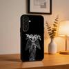 1 шт. Чехол для телефона A-Angel S-Sculpture для Samsung A73,72,71,53,52,51,22,91,80, Мягкий черный чехол